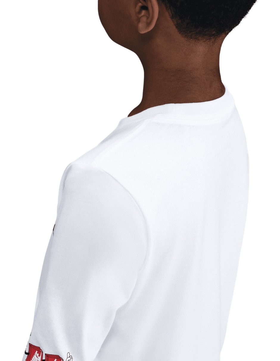 Playera deportiva para entrenamiento de niño