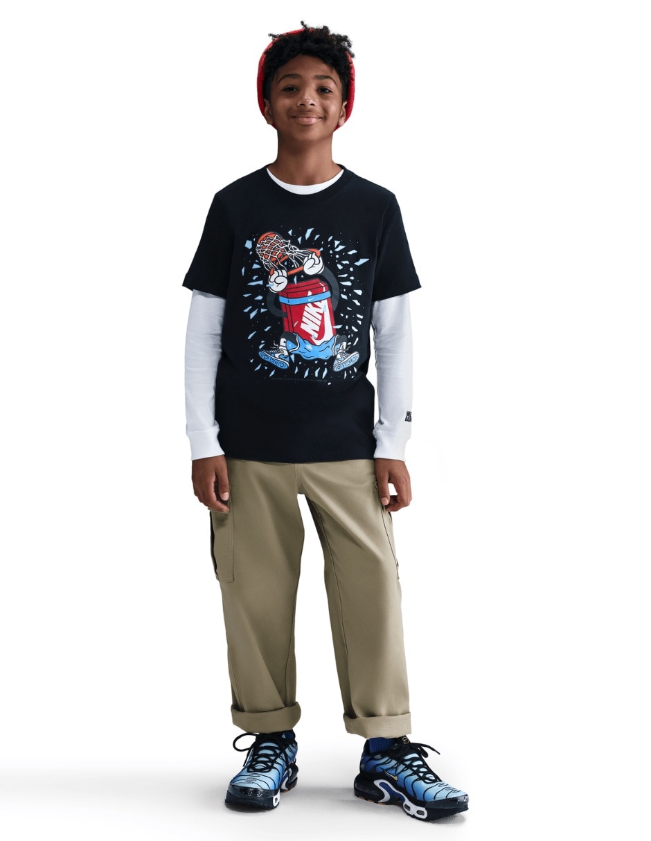 Playera deportiva para entrenamiento de niño