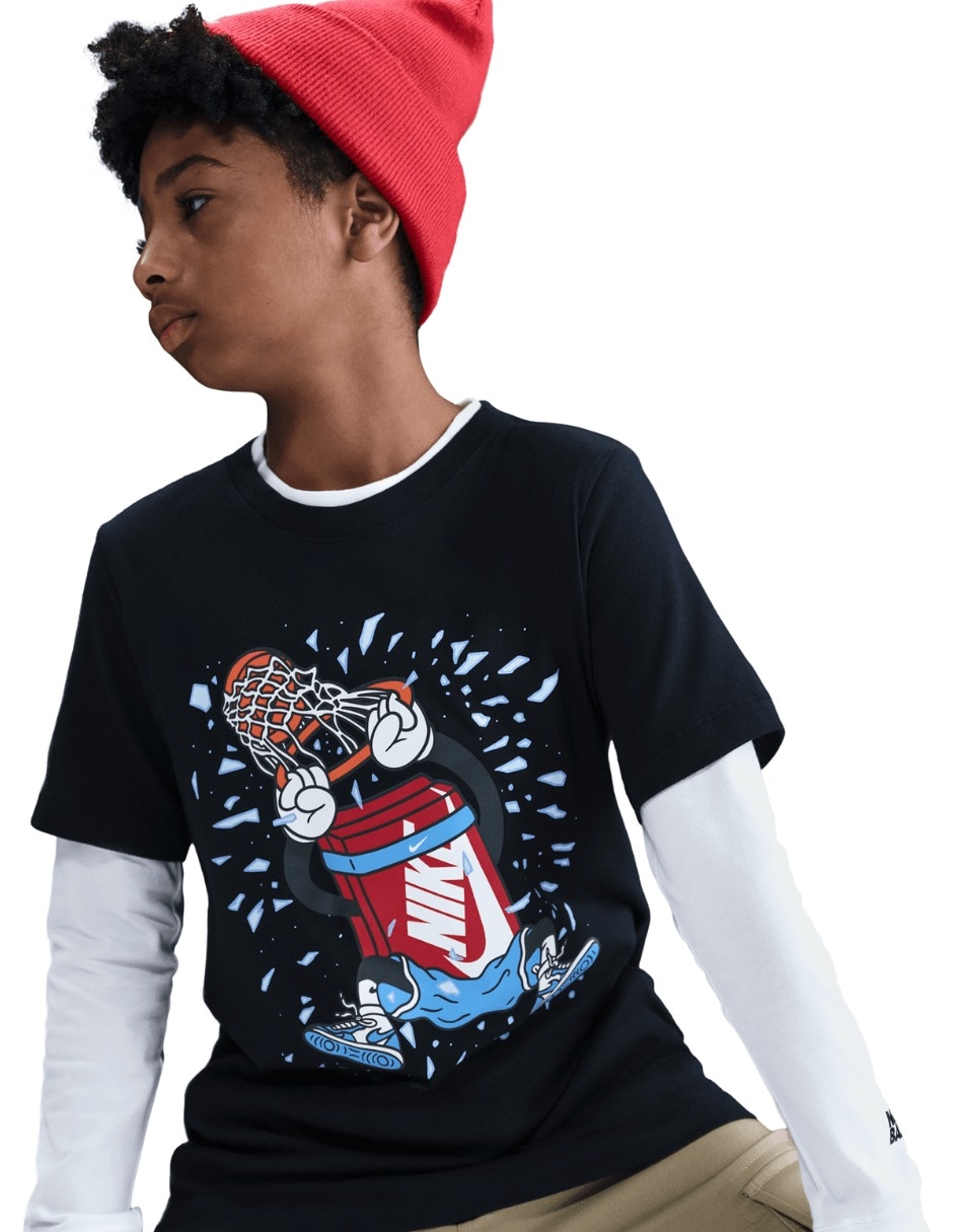 Playera deportiva para entrenamiento de niño