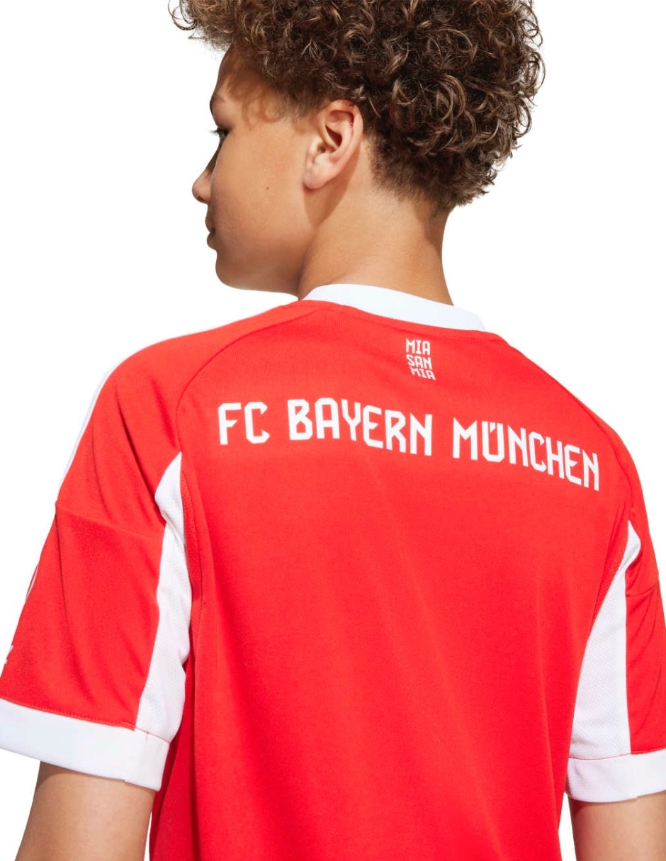 Jersey de Bayern Munich local manga corta unisex 4