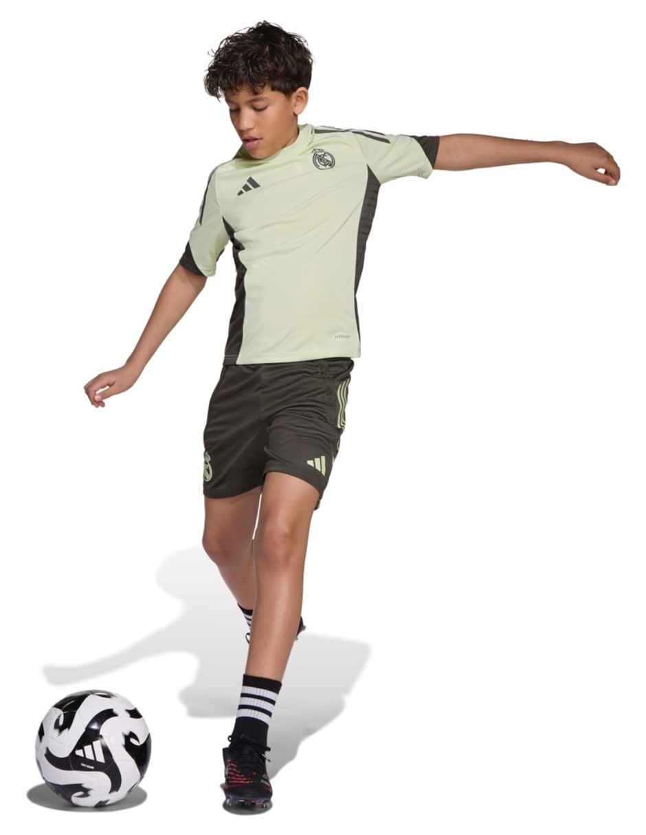 Jersey de Real Madrid Club de Fútbol local manga corta para niño 3