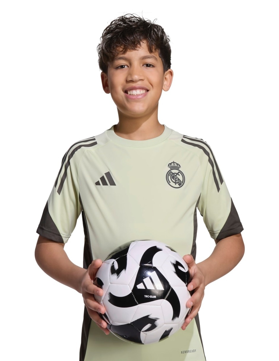 Jersey de Real Madrid Club de Fútbol local manga corta para niño 4