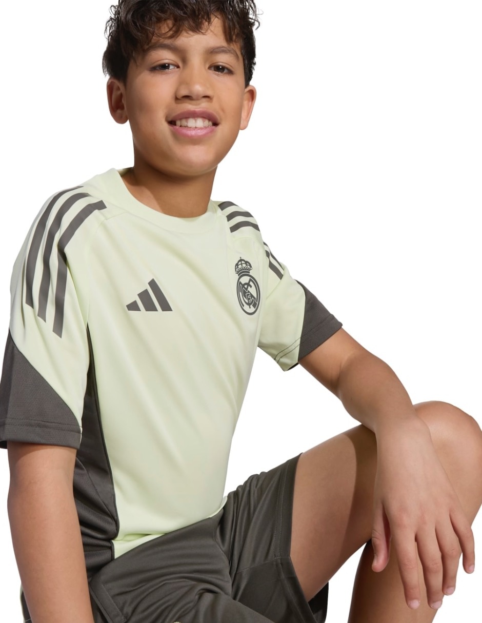 Jersey de Real Madrid Club de Fútbol local manga corta para niño 5