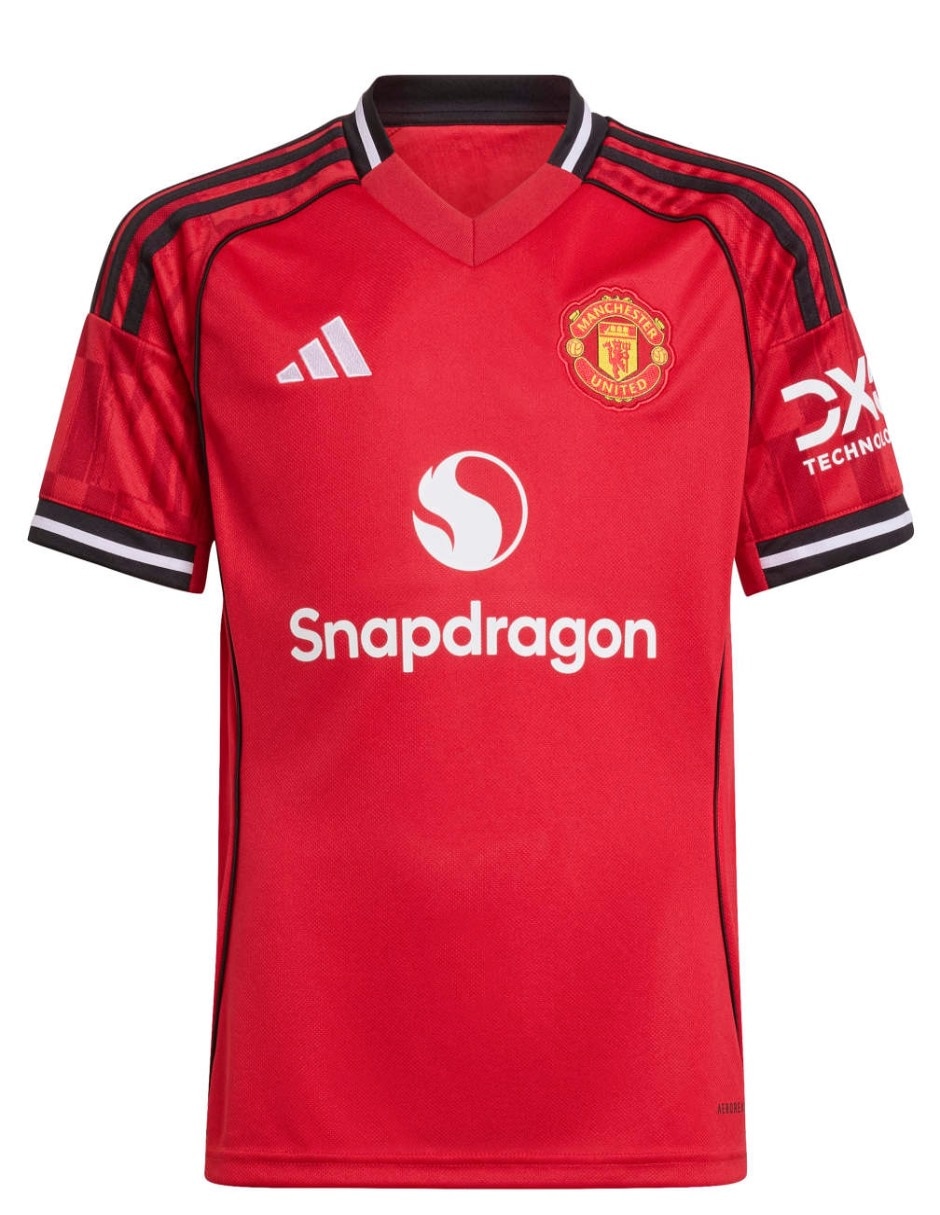 Jersey de Manchester United local manga corta para niño