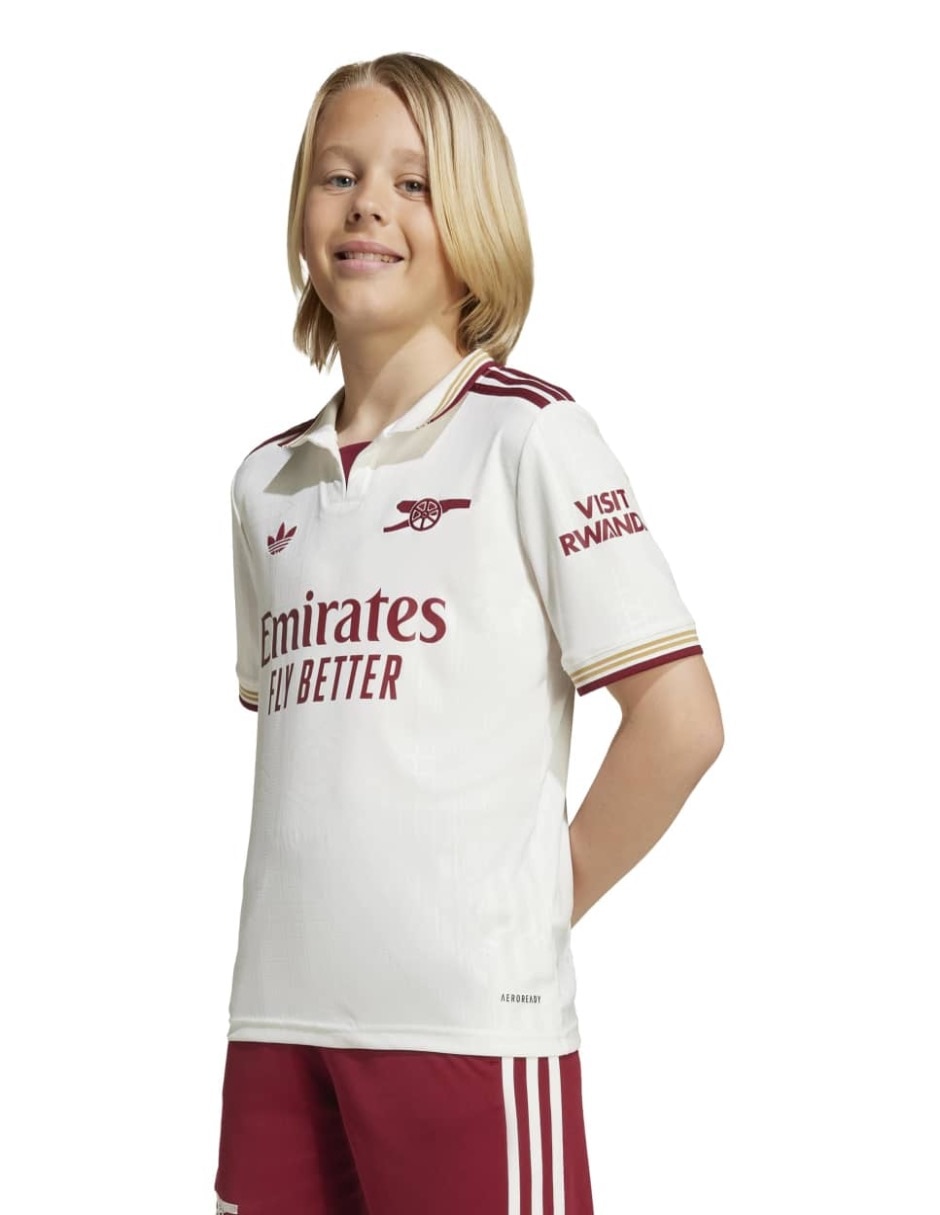 Jersey de Arsenal Football Club tercer equipo manga corta unisex