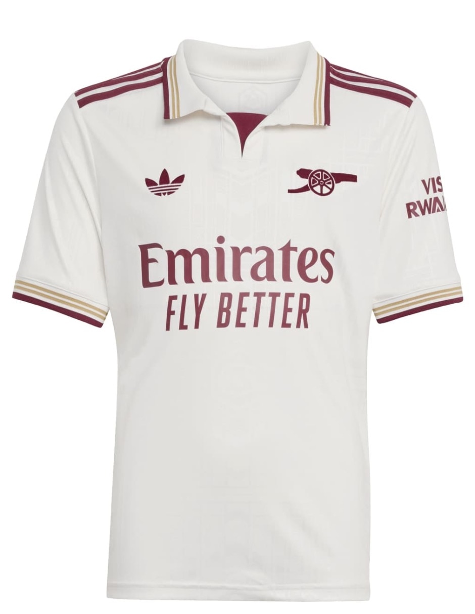 Jersey de Arsenal Football Club tercer equipo manga corta Adidas unisex