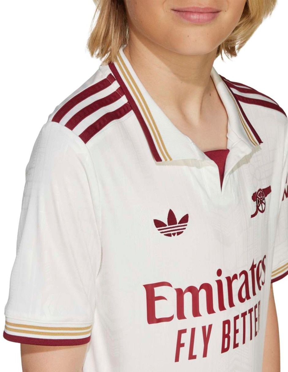Jersey de Arsenal Football Club tercer equipo manga corta Adidas unisex