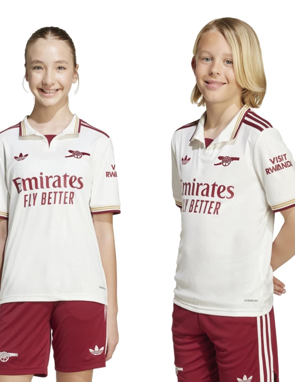 Jersey de Arsenal Football Club tercer equipo manga corta Adidas unisex