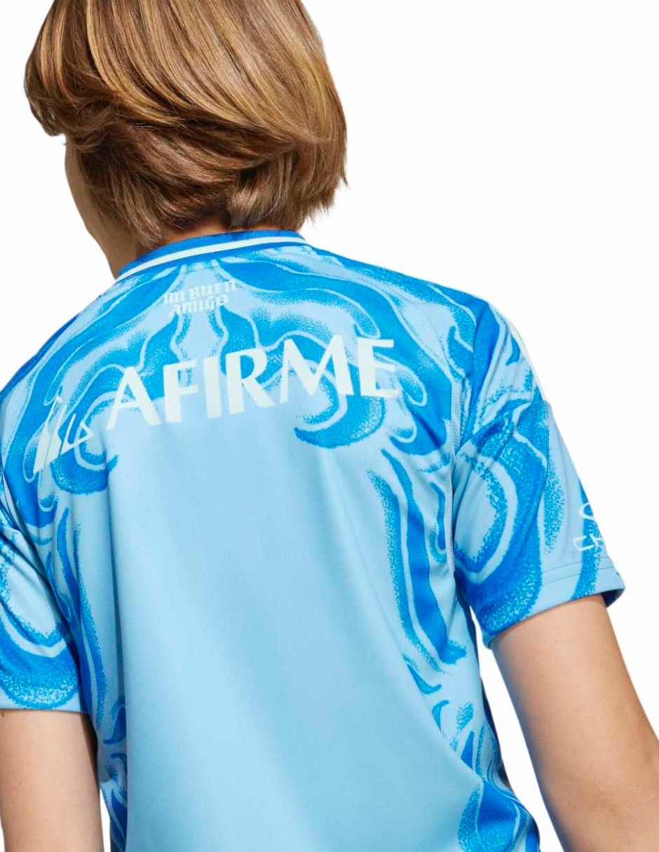 Jersey de Tigres UANL visitante manga corta para niño 5