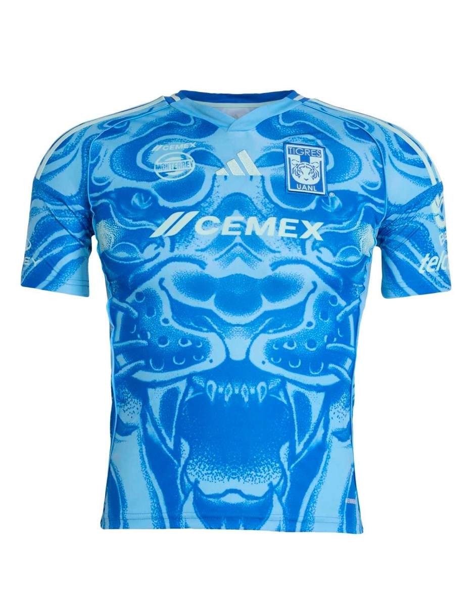 Jersey de Tigres UANL visitante manga corta para niño 6