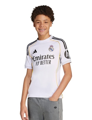 Jersey de Real Madrid Club de Fútbol local manga corta unisex