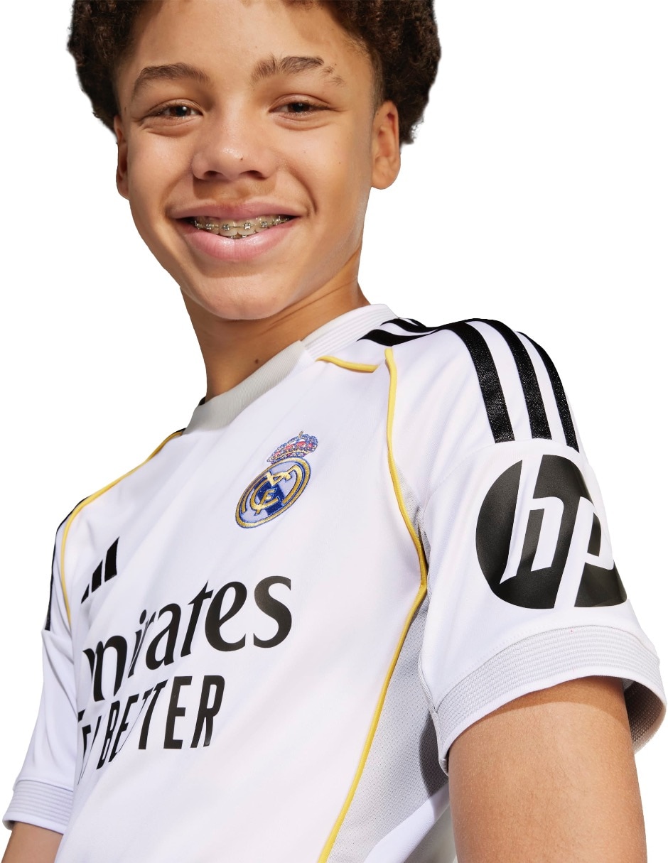 Jersey de Real Madrid Club de Fútbol local manga corta unisex 6