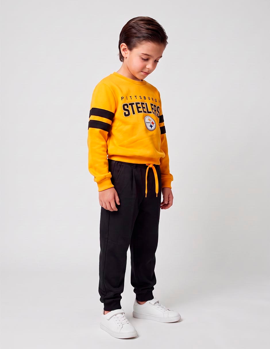 Conjunto pants con fijación elástico para niño 5