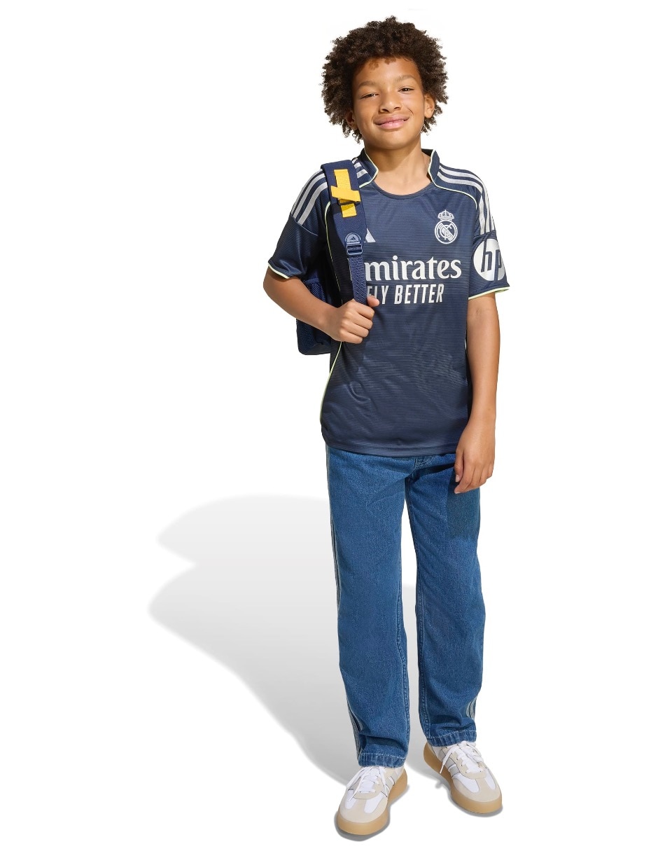 Jersey de Real Madrid Club de Fútbol visitante para niño