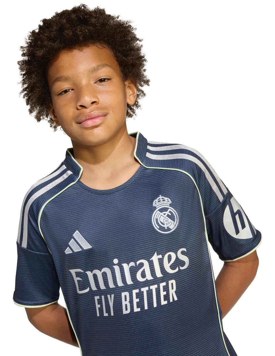 Jersey de Real Madrid Club de Fútbol visitante para niño 7