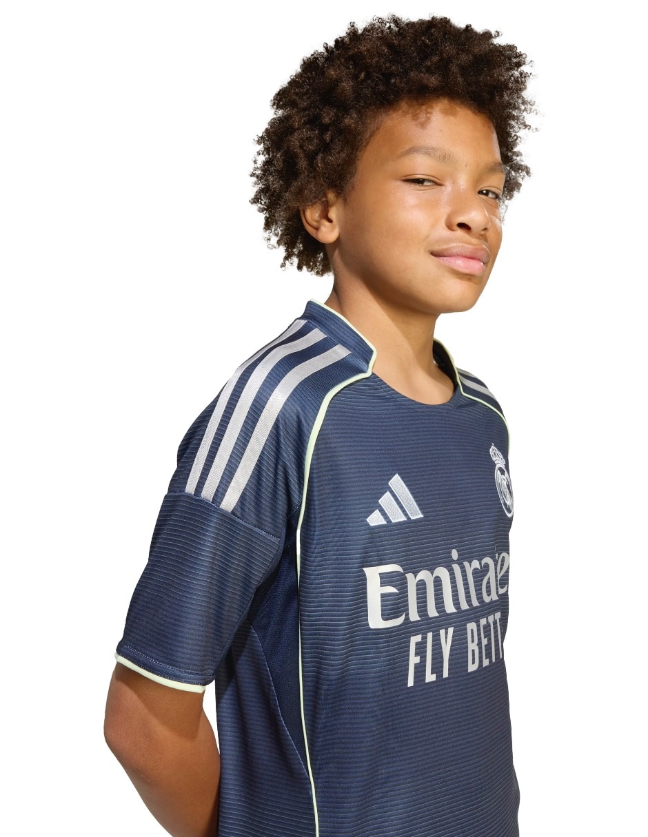 Jersey de Real Madrid Club de Fútbol visitante para niño
