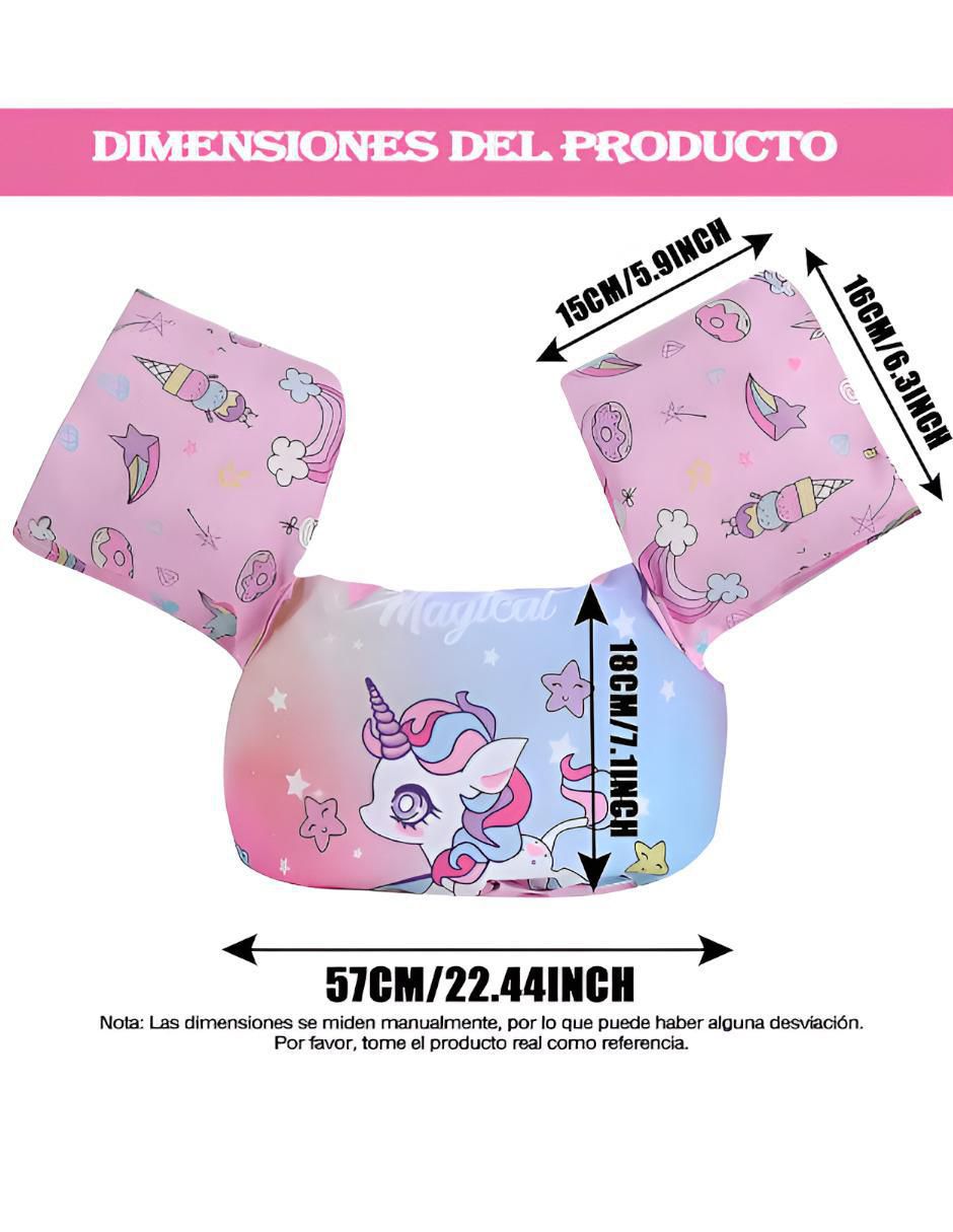 Chaleco salvavidas infantil unisex