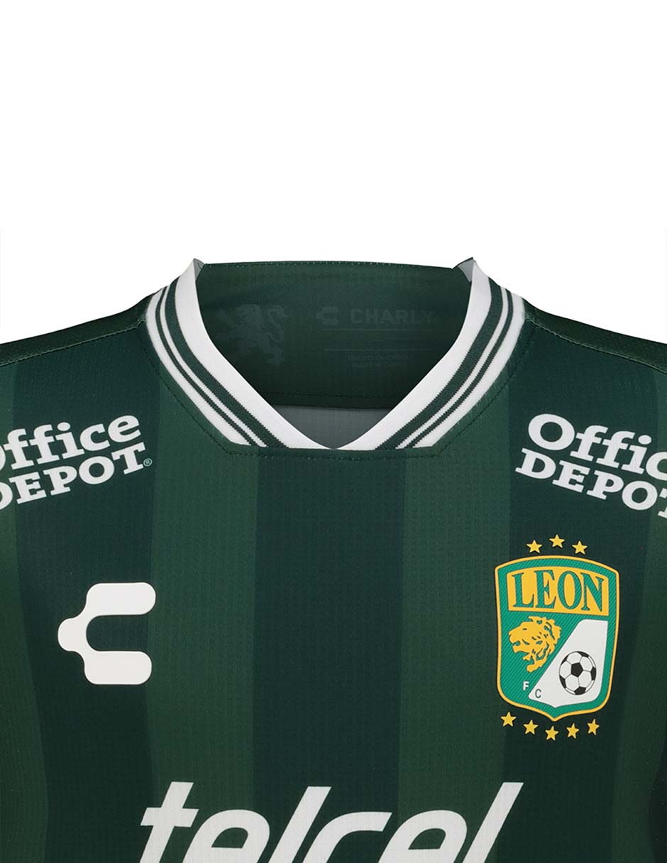 Jersey de Club León local manga corta Charly para niño