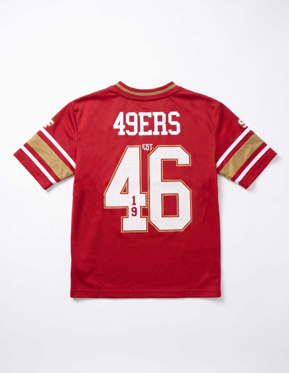 "jersey de" san francisco 49ers tercer equipo "para" niño 5