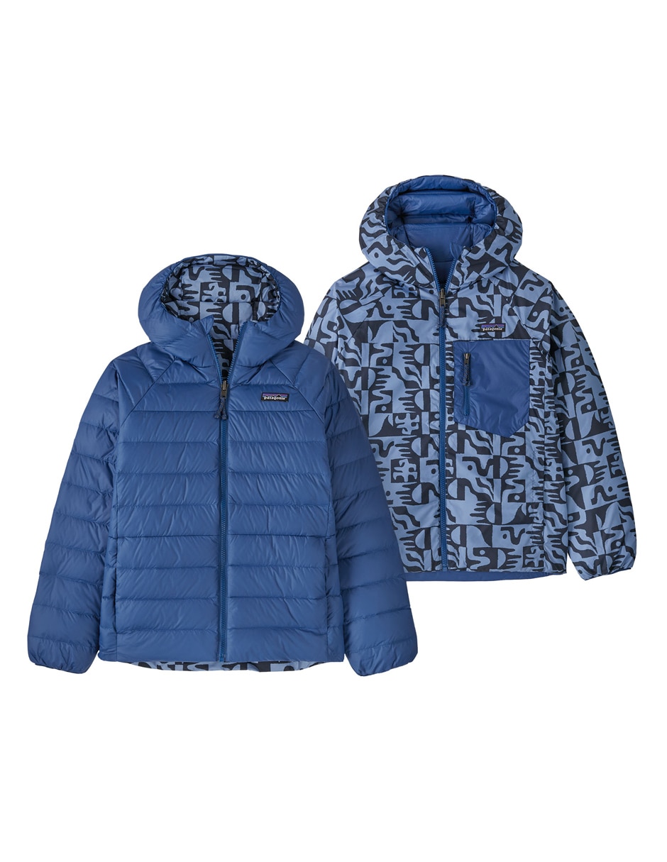 Chamarra reversible outdoor Patagonia Down Sweater de niño
