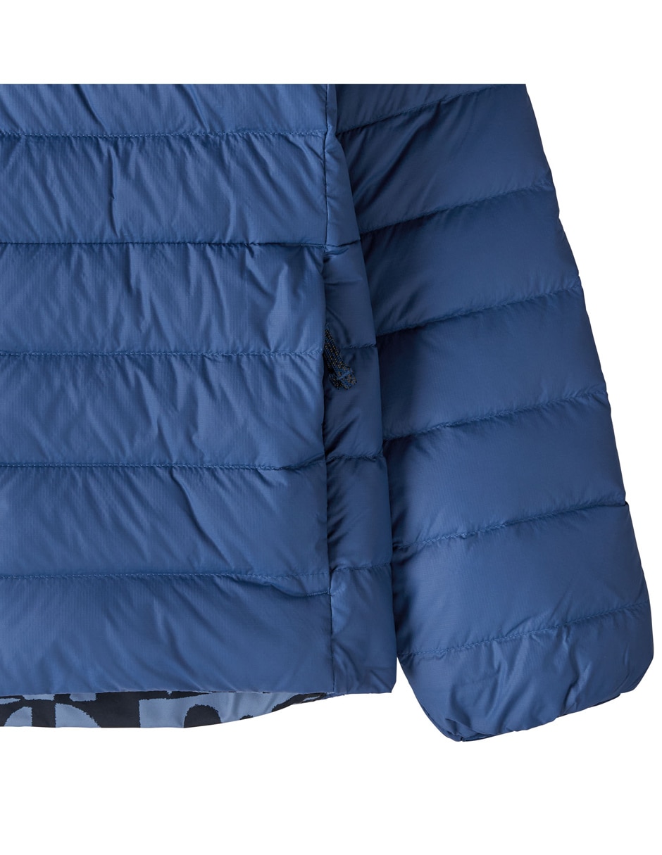 Chamarra reversible outdoor Patagonia Down Sweater de niño