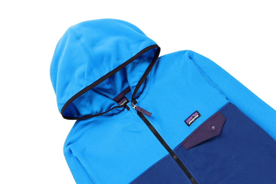 Chamarra outdoor Patagonia Micro D Snap-T Fleece de niño