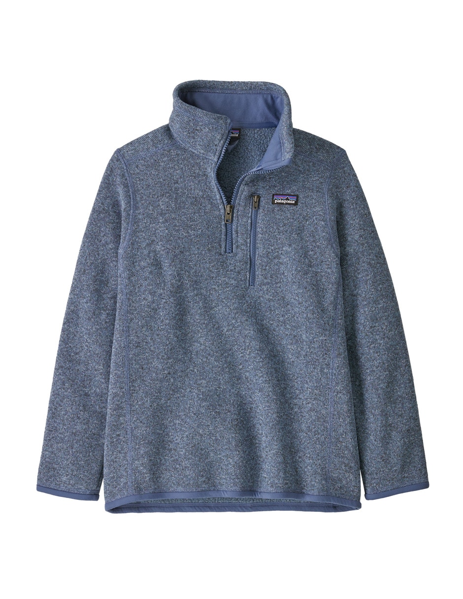 Sudadera outdoor Patagonia Better Sweater 1/4-Zip con bolsas para niño