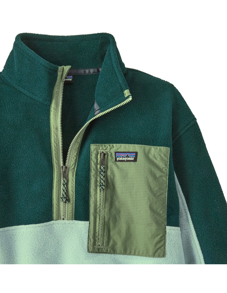 Chamarra outdoor Patagonia Microdini 1/2-Zip Fleece Pullover de niño