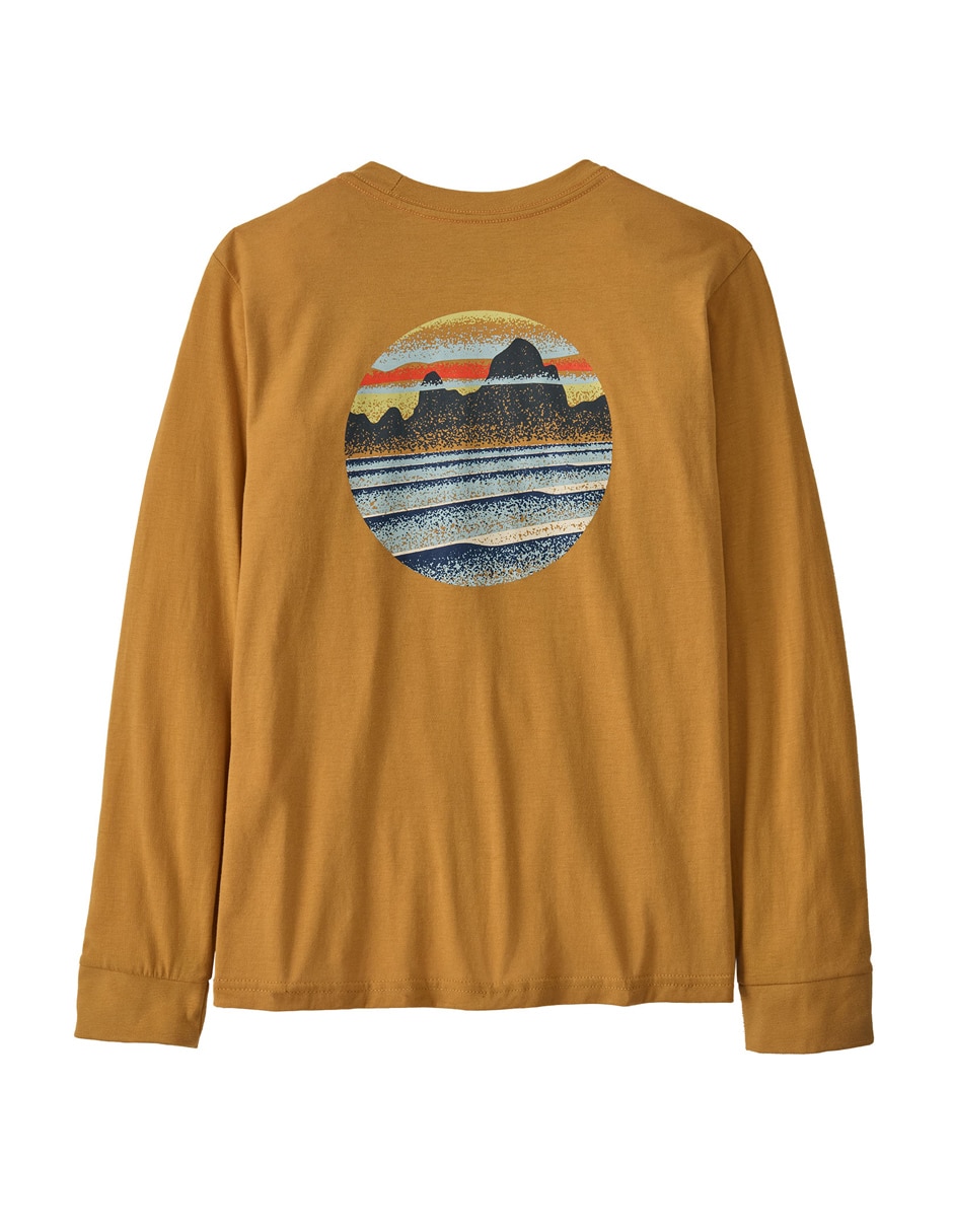 Playera deportiva outdoor Patagonia de niño