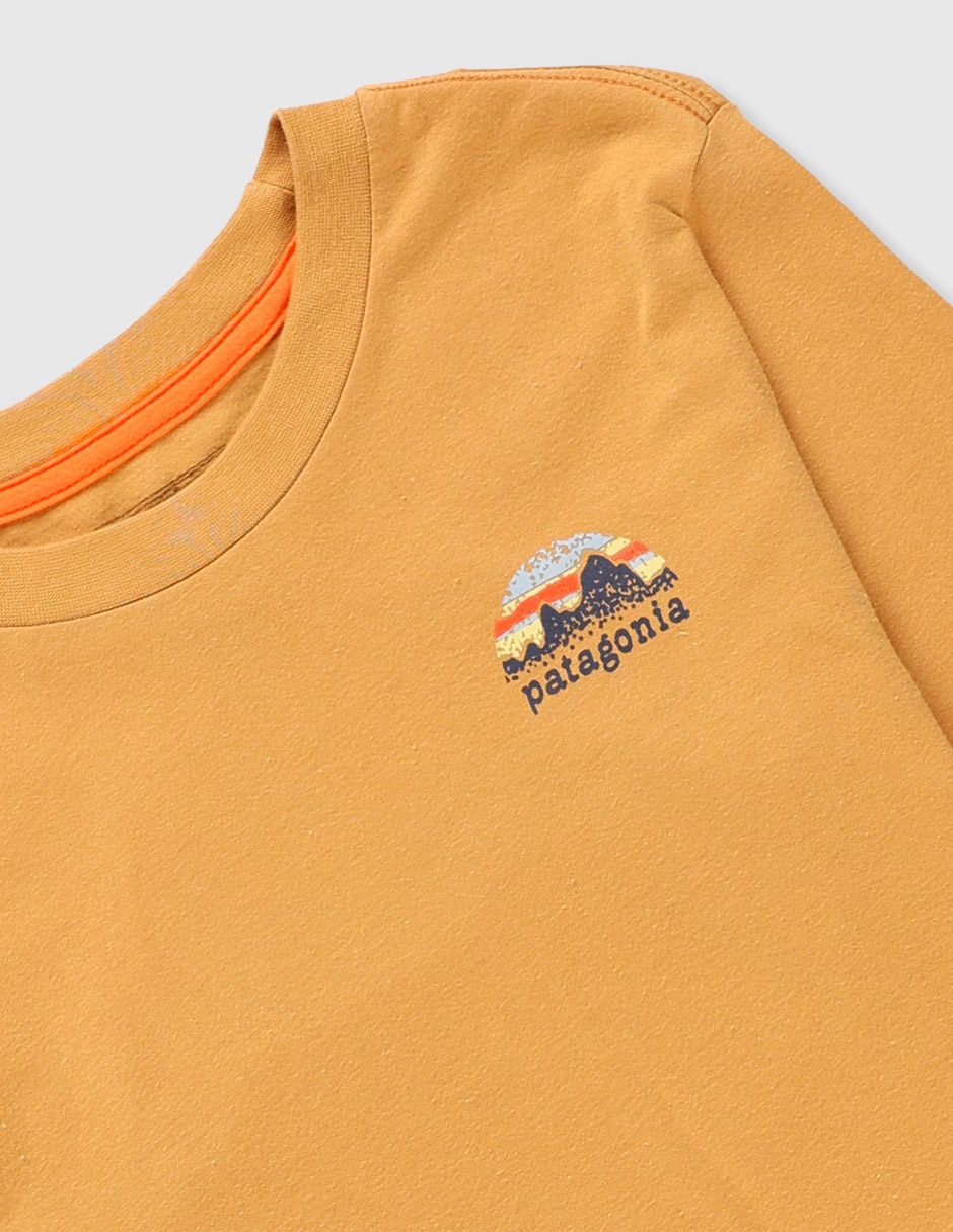 Playera deportiva outdoor Patagonia de niño