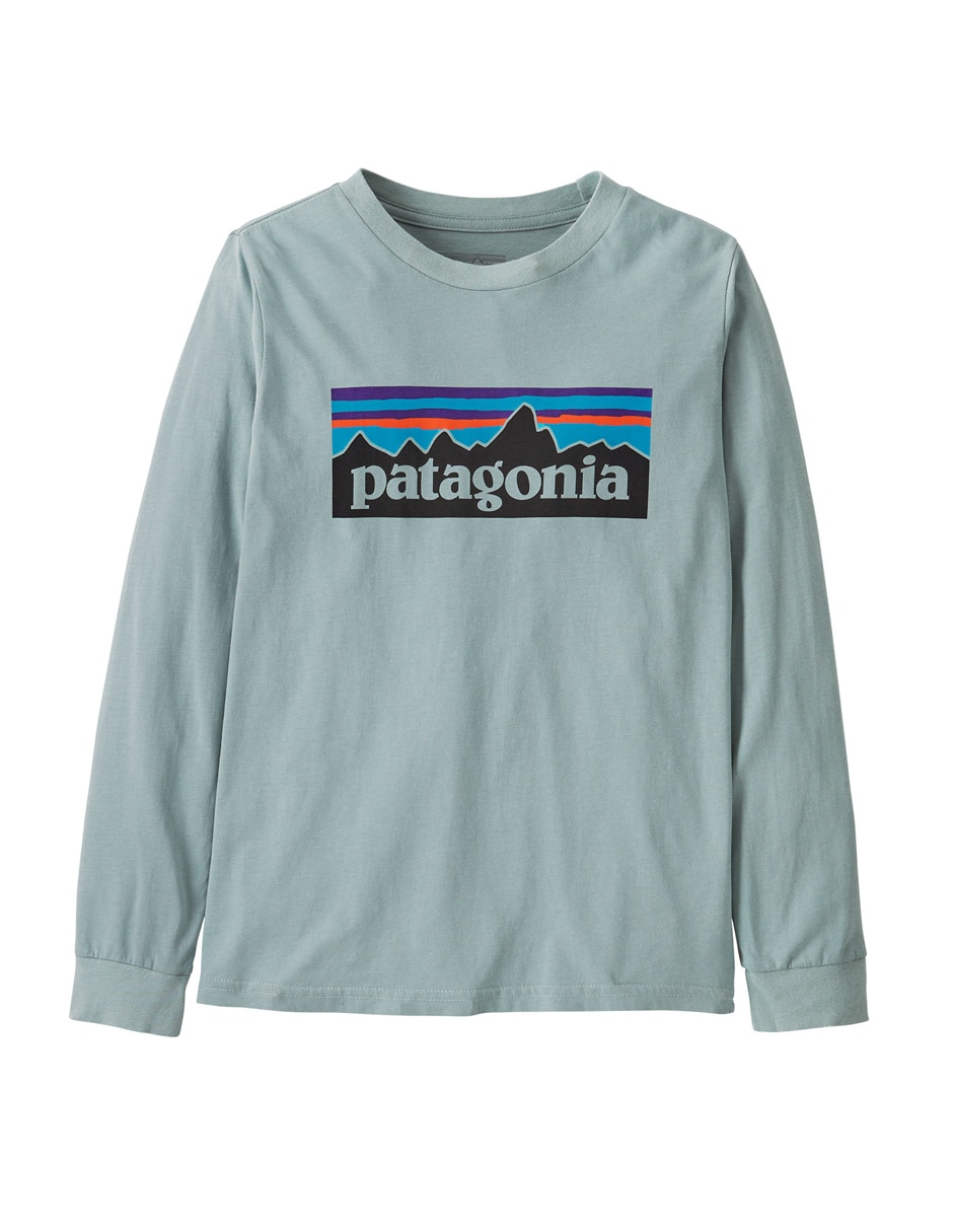 Playera deportiva outdoor Long-Sleeved P-6 Logo de niño Playera deportiva outdoor Long-Sleeved P-6 Logo de niño