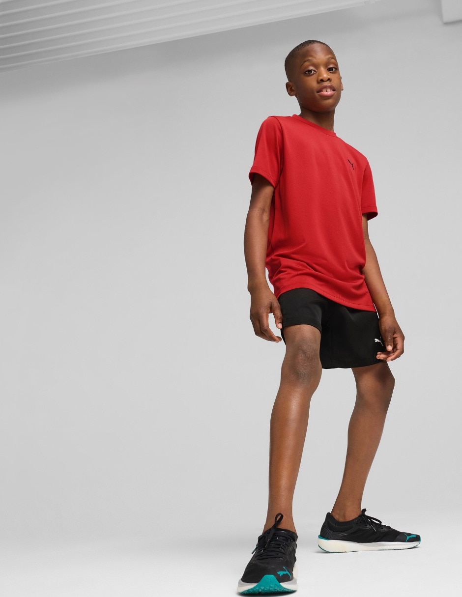 Playera deportiva para entrenamiento Puma Tad ess Tee B de niño