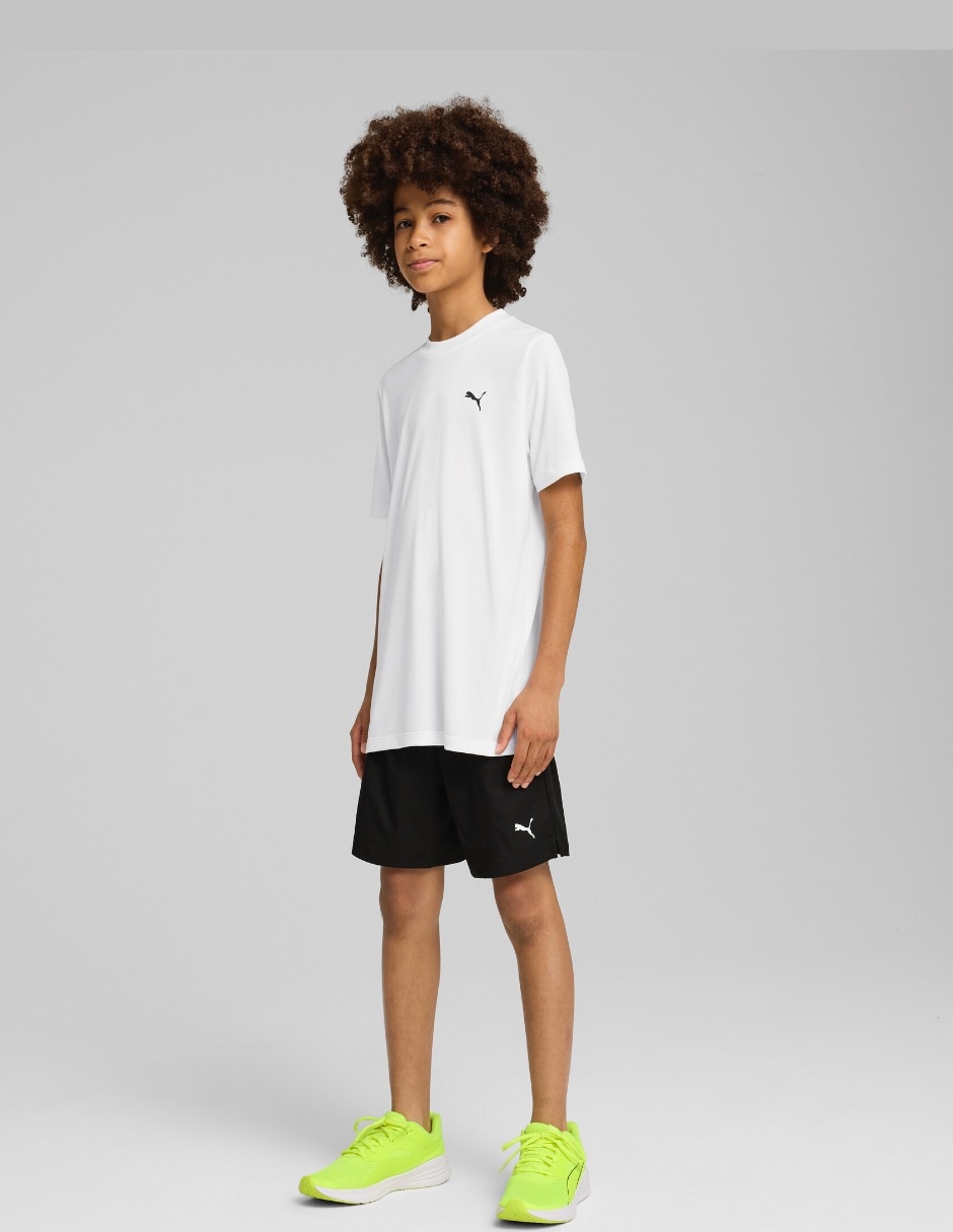 Short con bolsillos Puma Tad Ess Woven Shorts B para entrenamiento niño