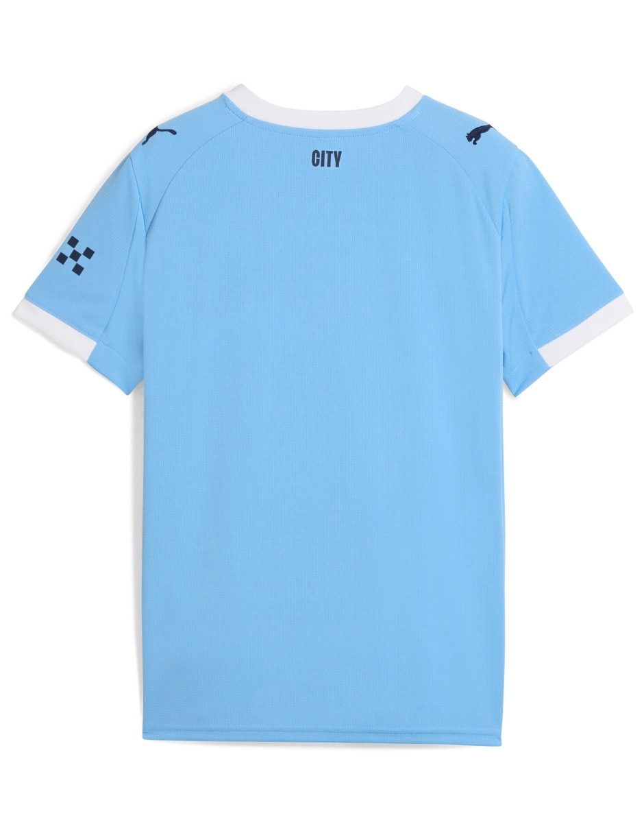 Jersey de Manchester City local manga corta Puma para niño