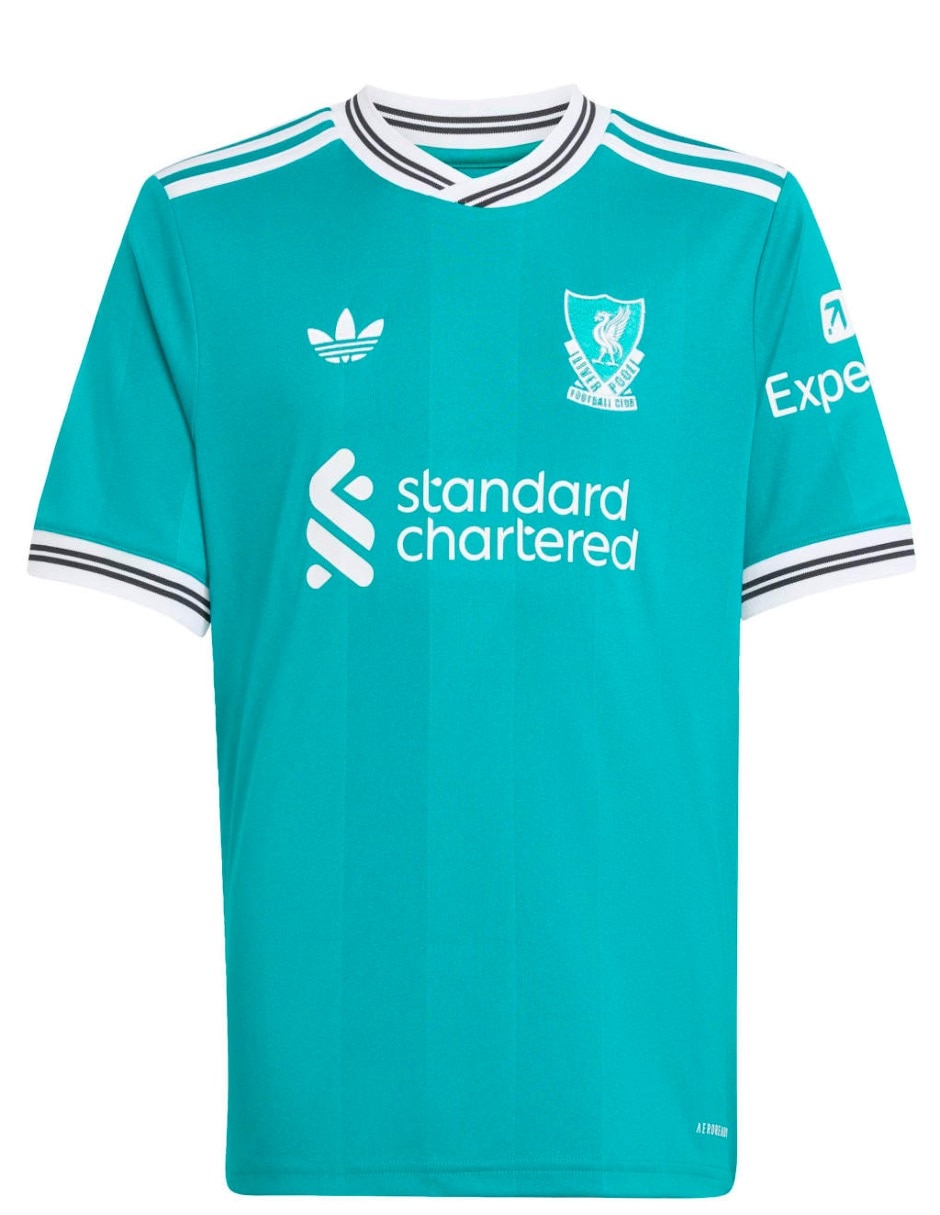 Jersey de Liverpool Football Club tercer equipo para niño 7