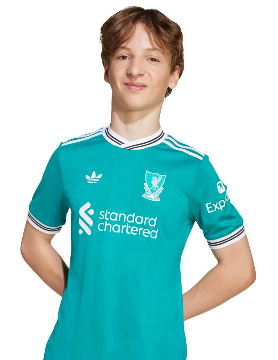 Jersey de Liverpool Football Club tercer equipo para niño 8