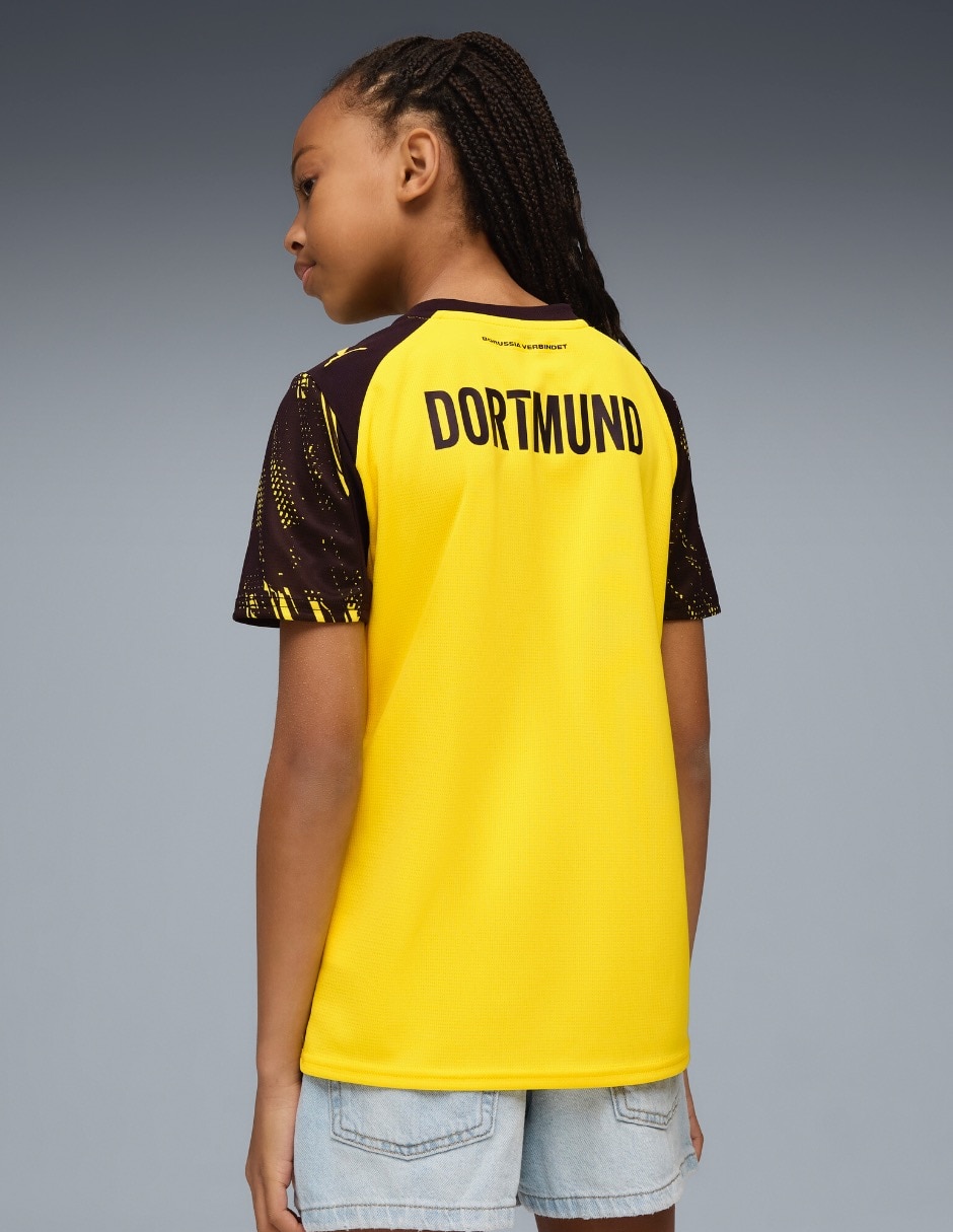 Jersey de Borussia Dortmund local manga corta Puma para niño