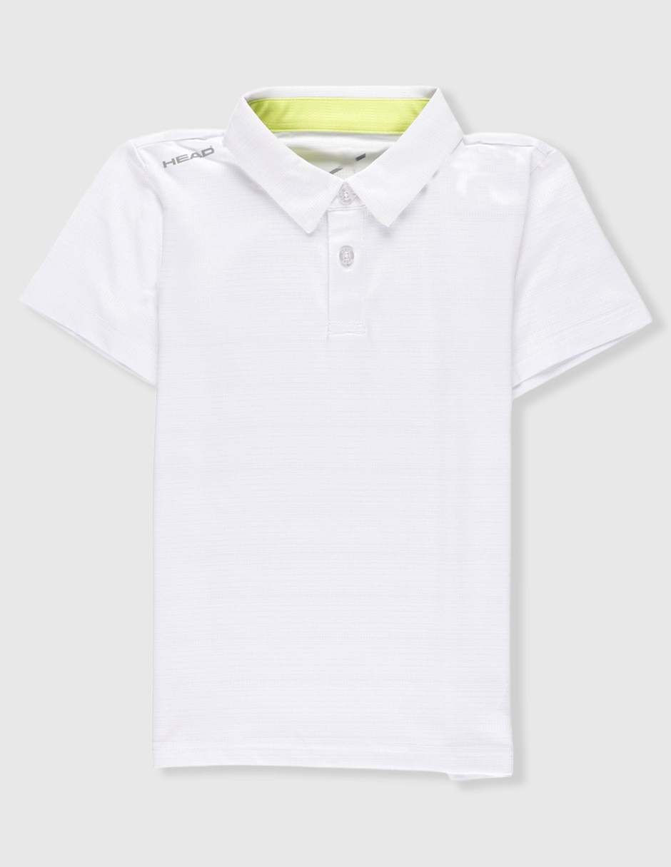Playera tipo polo para niño