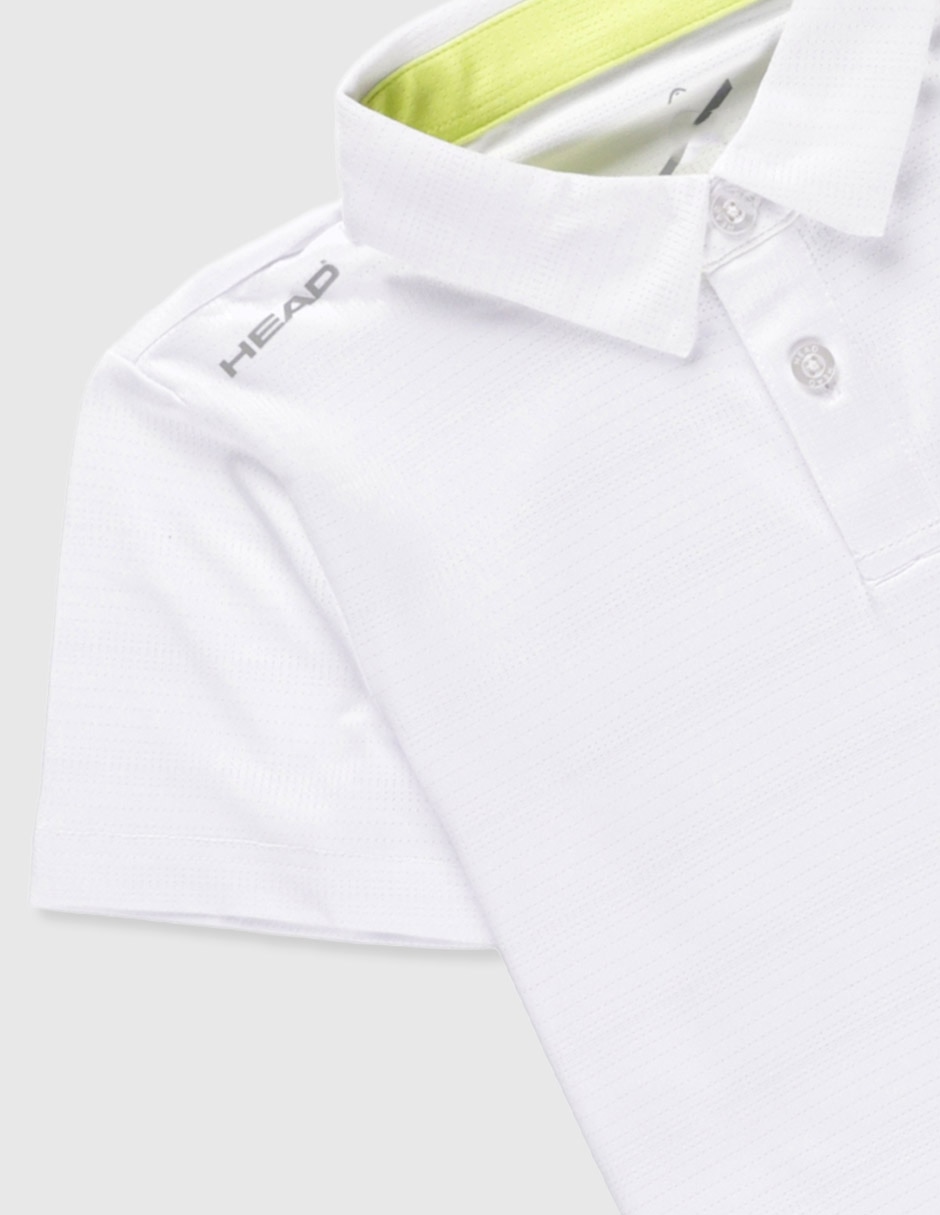 Playera tipo polo casual Head para niño