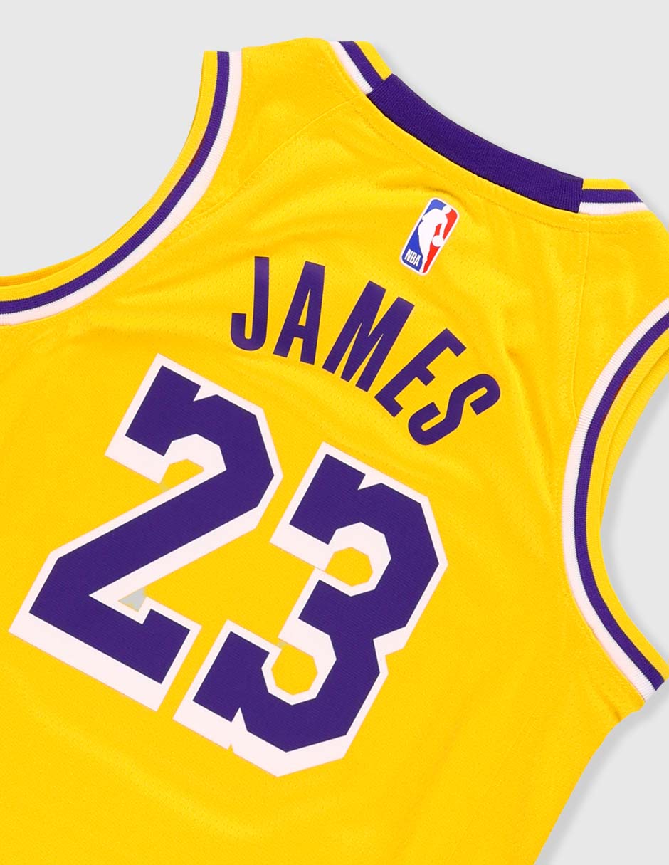 Jersey de Los Angeles Lakers local para niño 4