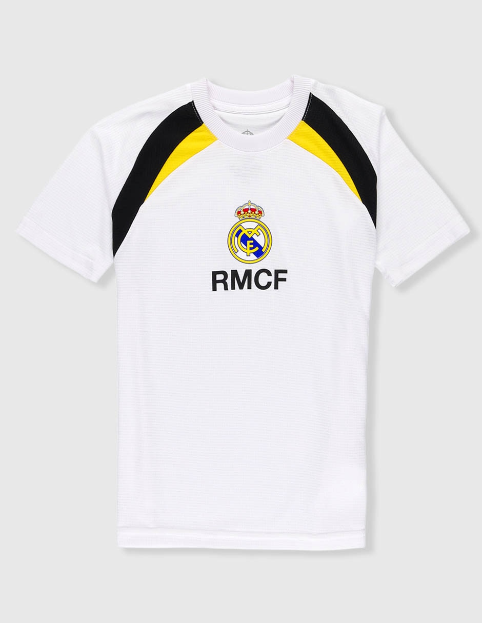 Playera deportiva para fútbol Equipos Internacionales Real Madrid Club de niño