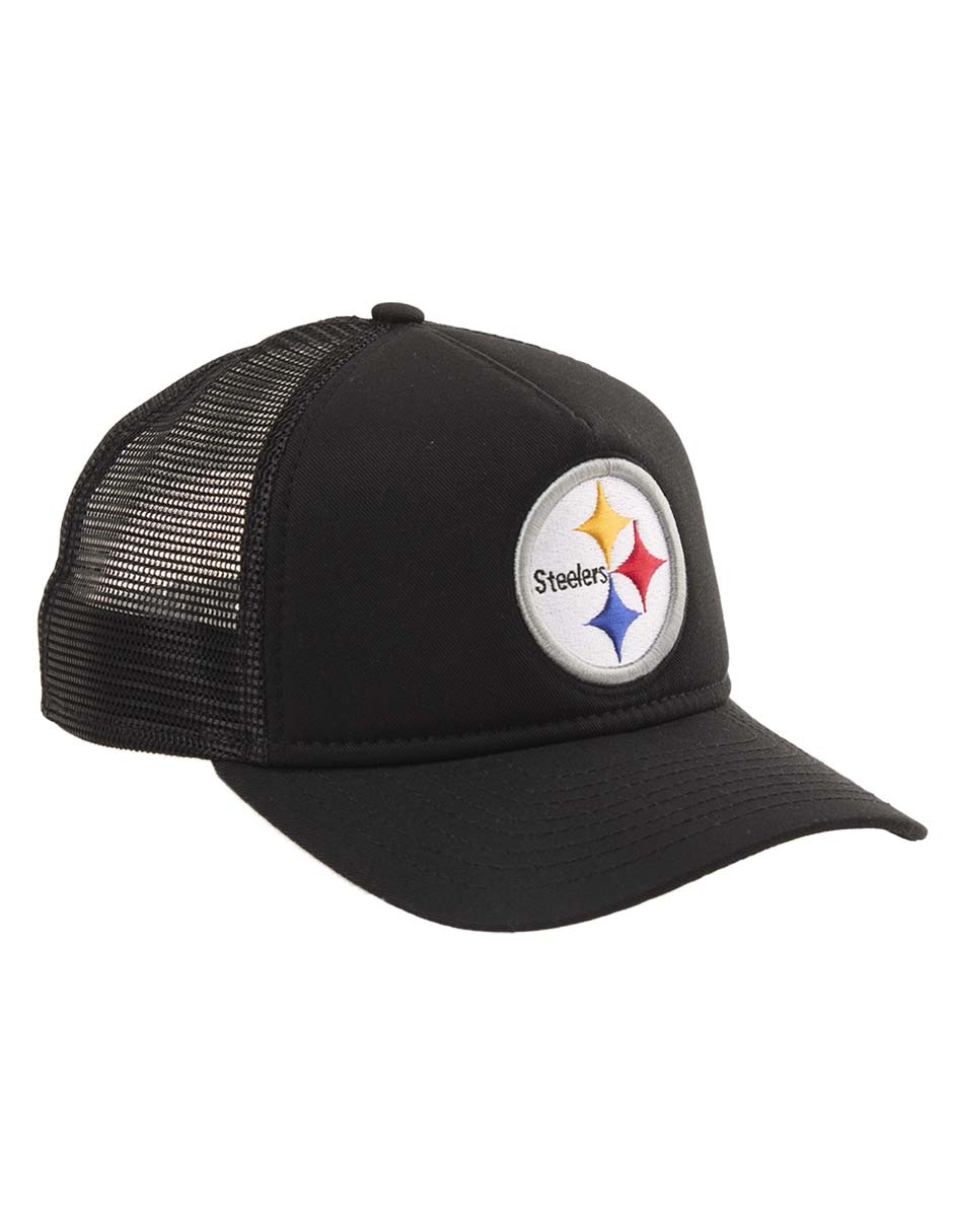 Gorra visera curva snapback casual NFL Pittsburgh Steelers para adulto