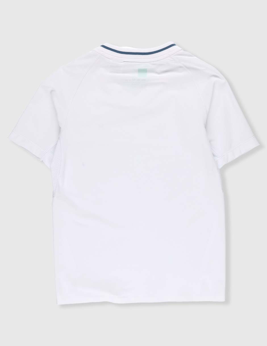 Playera tipo polo tennis para niño