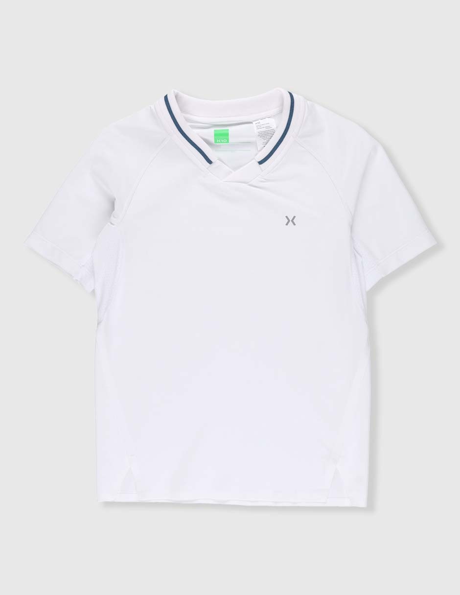 Playera tipo polo tennis para niño Playera tipo polo tennis para niño