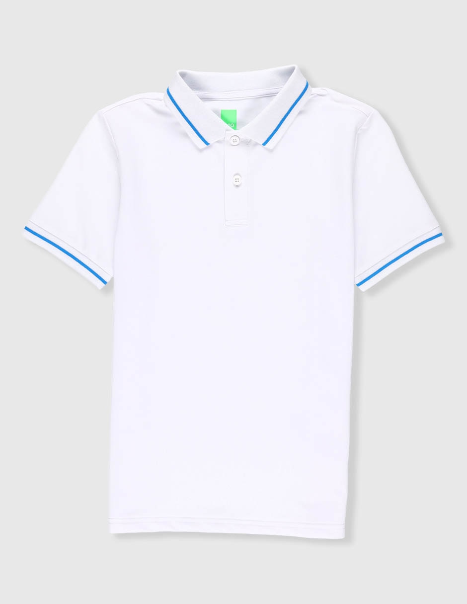Playera tipo polo entrenamiento X10 para niño