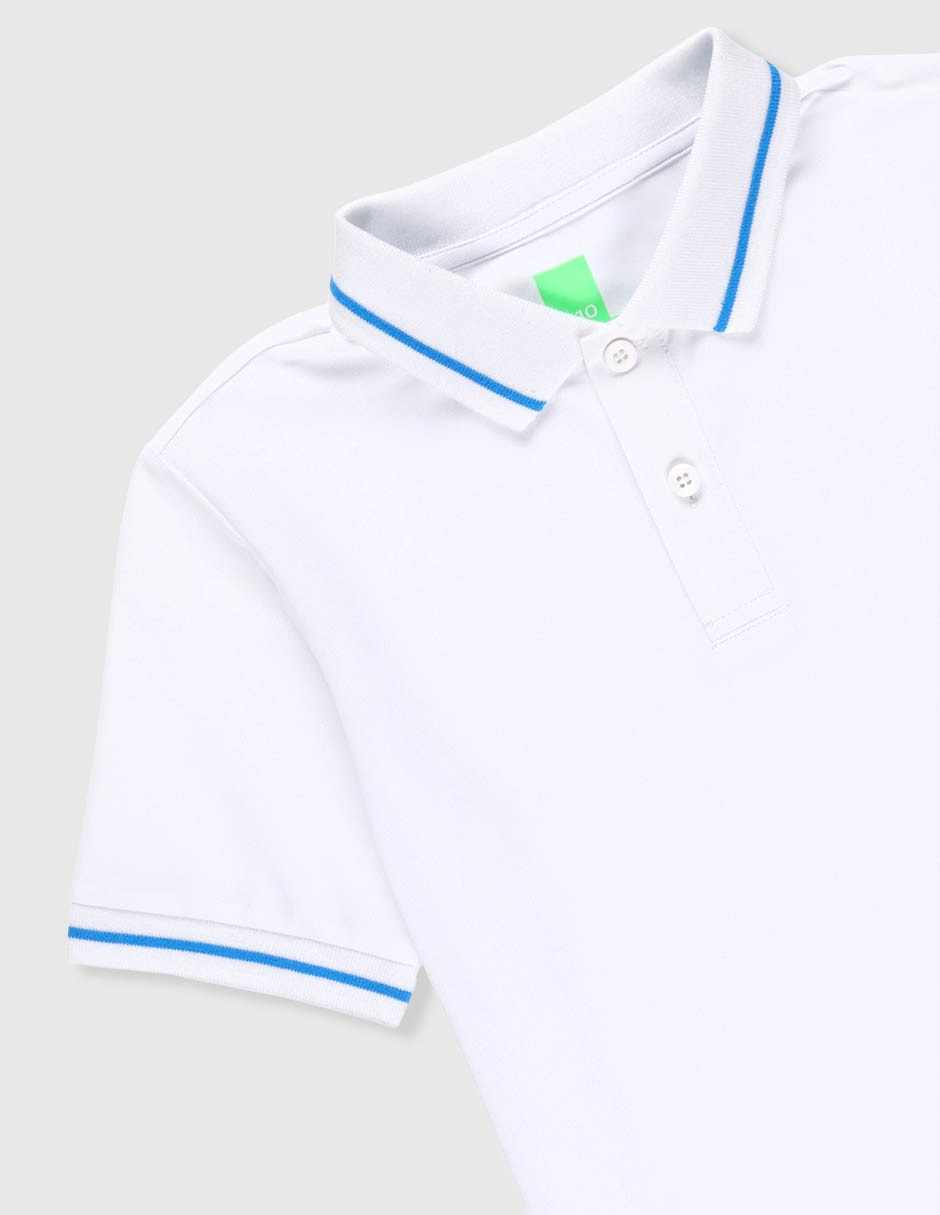 Playera tipo polo entrenamiento X10 para niño