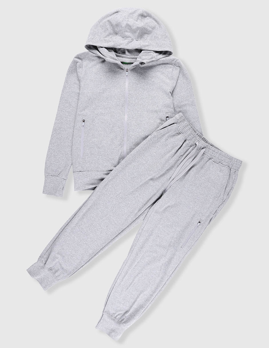 Conjunto deportivo regular con jareta para niño