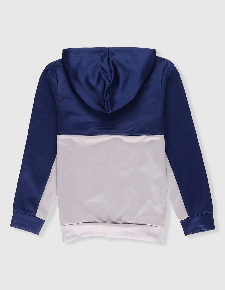 Sudadera casual con capucha y bolsa para niño 4