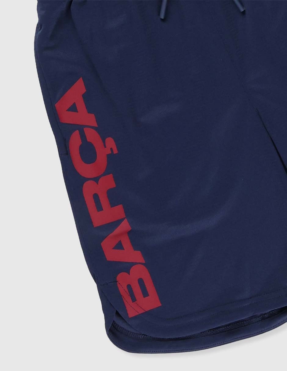 Short con bolsillos Fc Barcelona para fútbol niño 3