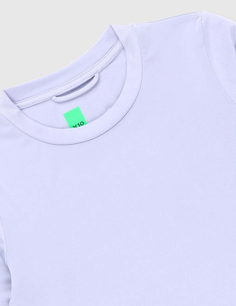 Playera deportiva para entrenamiento X10 de niño